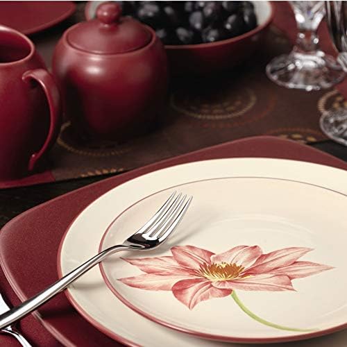 Noritake Colorwave Raspberry 4-Piece Square Place Setting Service for 1