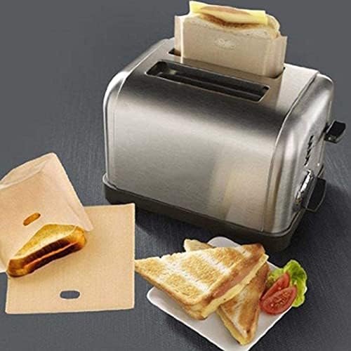 Nebel 20 Pcs Toaster Bags Non Stick Toaster Storage Bags Reusable Bags for Toaster