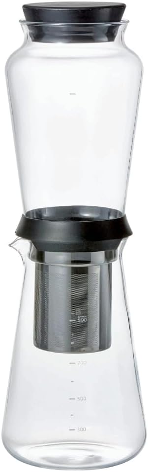 HARIO SBS-5B Slow Drip Brewer HARIO SHIZUKU (600ml) Black One size