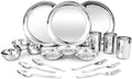 Stainless Steel Dinner Set 12 Pieces Dishwasher-Safe Easy to Clean (18 Pcs Set)