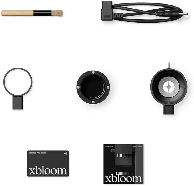xBloom Studio – The Ultimate Coffee Machine – Drip Coffee Maker with Integrated Grinder Scale and 3 Levels of Automation Moonlight White