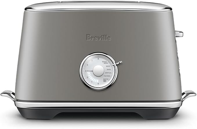 Breville BTA735OYS Toast Select Luxe Kitchen Toaster 2 Slice Oyster Shell