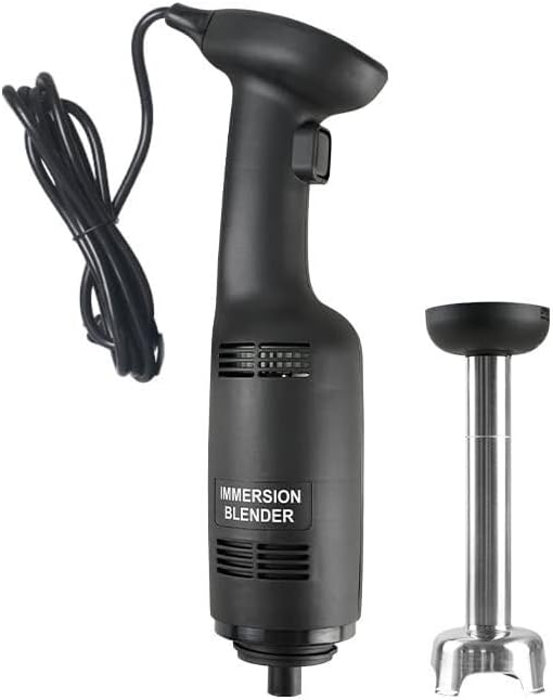 Commercial Hand BlenderElectric Immersion Blender Commercial Hand Held Stick Blender Mixer Stick Fixed Speed Vegetables Potatoes