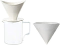 KINTO OCT 28903 Brewer Jug Set 4 Cups White