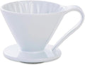 CAFEC SANYO CFD-4WH Flower Dripper Cup4 White