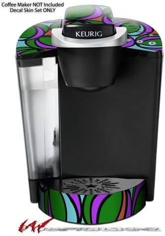 Decal Style Vinyl Skin compatible with Keurig K40 Elite Coffee Makers Crazy Dots 03 (COFFEE MAKER NOT INCLUDED)