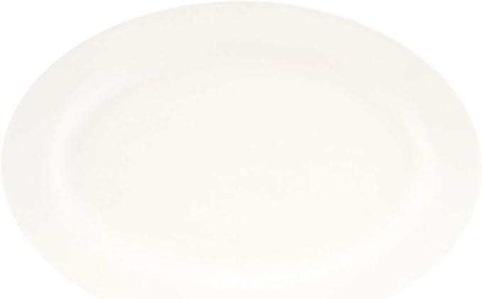 Bone China Rim Shape Oval Platter 10 x 6 5/8 Case of 6