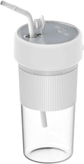Portable Blender Cup 14Oz Mini Juicer Blender with 6 Blades Rechargeable Handheld Blender for Office Gym Travel