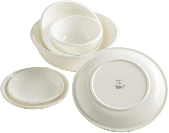 Hankook Chinaware 한국도자기 All in One Home Set Dinnerware Korean Fine Bone-China Dojagi Ceramic
