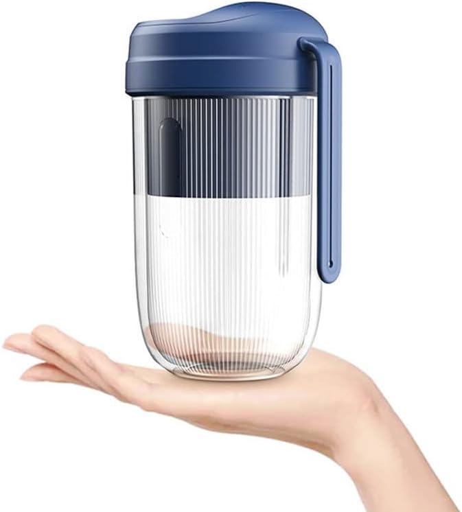 Portable Blender Travel Blender 300ml Mini Blender Personal Mixer Fruit Rechargeable with USB (Color : Red)