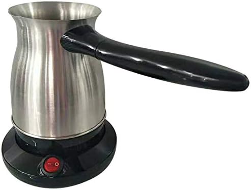 600W 220V Coffee Machine Stainless Steel Turkish Coffee Maker Electrical Coffee Pot Coffee Kettle for Home Office UK Plug Interesting