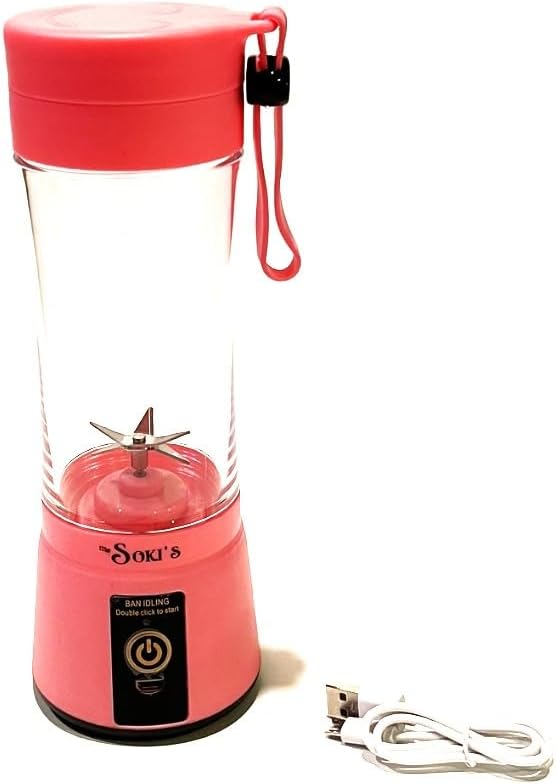 MuSOKI'S Stylish Portable Blender (Pink)