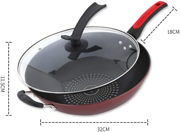 Cookware Set Soup Pot Set Frying Pan Milk Pot Cooking Pot Pan Induction Cooker Non-Stick Pan Set Casserole Wok (B Variety Pack)