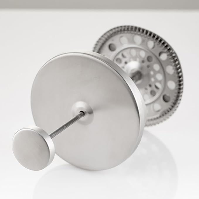 French Press Coffee MakerDouble Wall Stainless Steel Insulated Coffee Tea BrewerCoffee PotManual Espresso Coffee Machine (34oz)