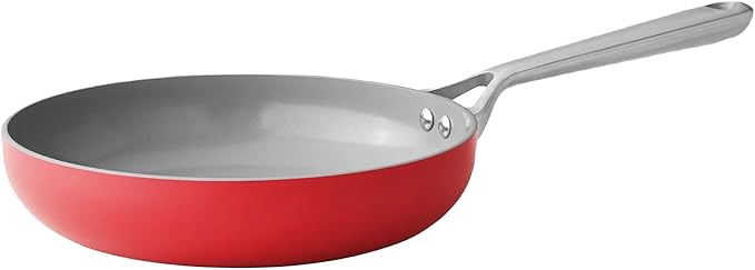 MEMBER MARK 11-Piece Modern Ceramic Cookware Set in Red 23x15x11