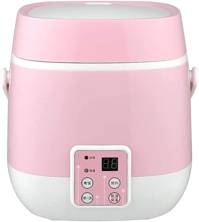 Rice Cooker Household Mini Non-Stick Rice Cooker 12 Hours Appointment and Automatic Heat Preservation for 1-2 People (A)(A)