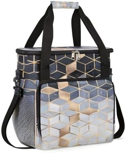 cfpolar Coffee Maker Storage Bag Waterproof Travel Carrying Storage Tote Bag Organizer Case Compatible with K-Mini or K-Mini Plus And Suitable for Other Accessories With Pockets for K-Cup Pods
