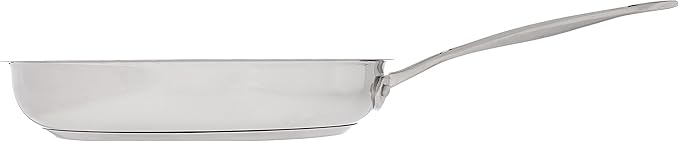 Cuisinart 12 Piece Cookware Set with 10-Inch Open Skillet MultiClad Pro Triple Ply and Chef's Classic Stainless Steel