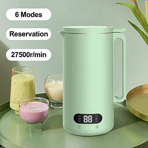 Soymilk Machine Automatic Heating Soyabean Milk Maker Filter-Free Non-Drip Spout Reservation Soy Beans Milk Juicer Grain(D)