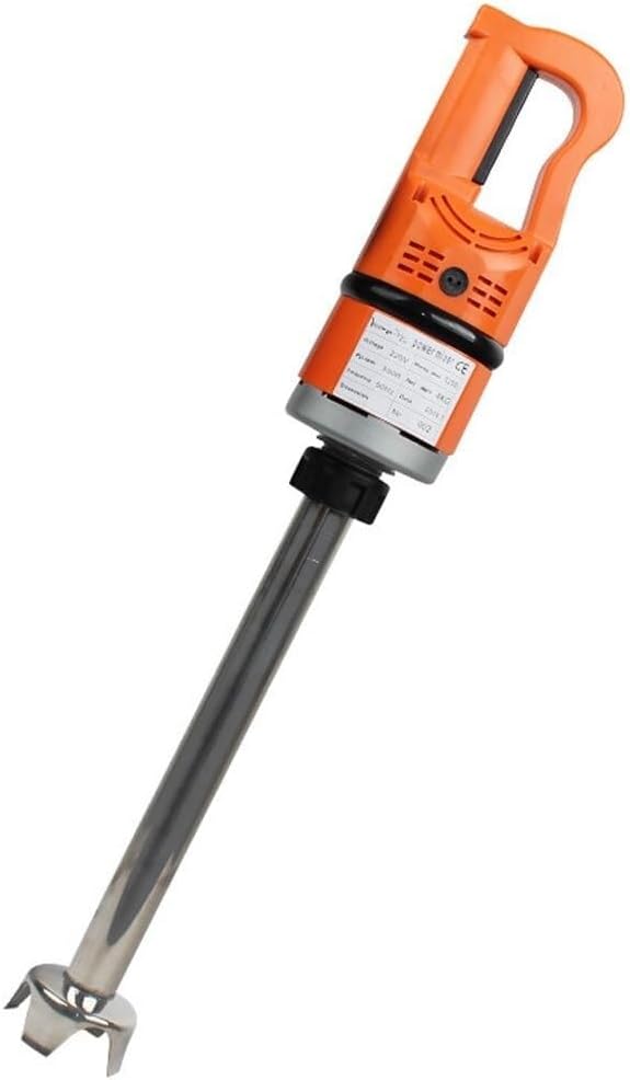 500W Heavy Duty Commercial Immersion Blender - Variable Speed Hand Stick Blender for Soup Smoothie Puree - 250mm/300mm Stick (250mm stirring rod)