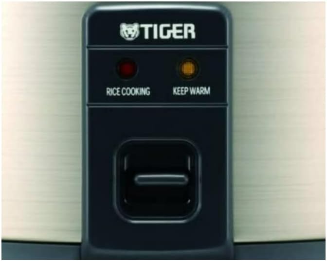 Tiger JNP-S55U 3-Cup Capacity White Rice Cooker with Non-Stick Inner Pot Spatula and Measuring Cup Keep Warm Setting Upto12 hours (Urban Satin)