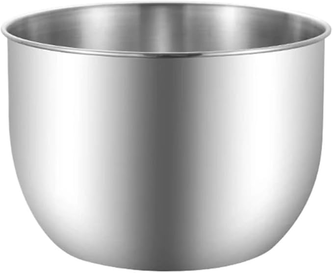 Kitchen Stainless Steel Egg Beater Basin Fruit Salad Stirring Seasoning Bowl With Lid Storage Container Home Cooking Tools(21CM)