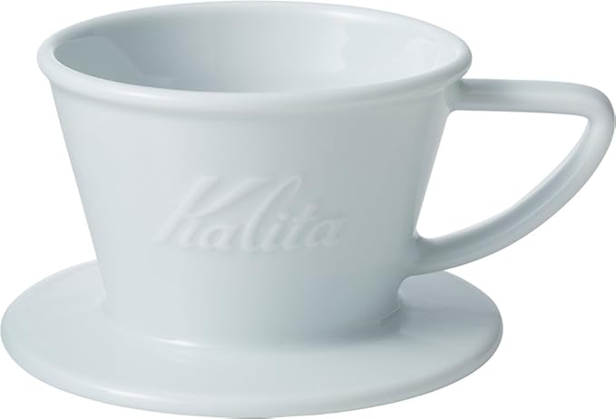 Kalita HA155#01035 Coffee Dripper Wave Series Porcelain Hasamiyaki for 1-2 People