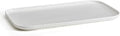 Mikasa Samantha Rectangular Bone China Lightweight Chip Resisant Serving Tray 15.85 Inch White