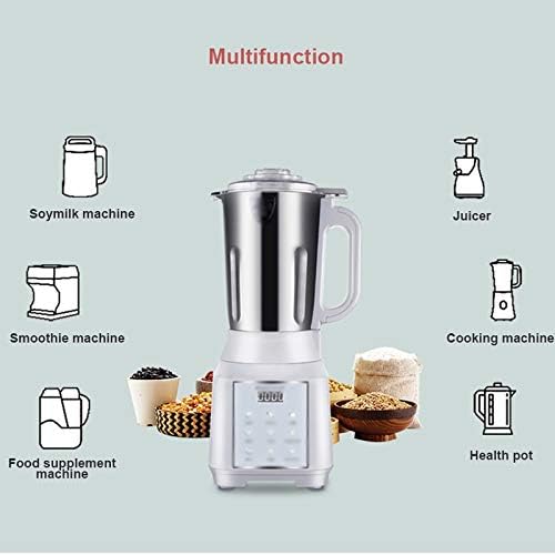 1000ML Small Soymilk Machine Fully Automatic Multi-functional Desktop Juicer Household Kitchen Cooking Cup Heating Filter-free