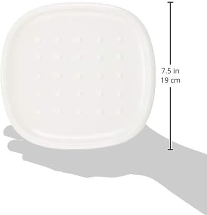 Miyama Dinnerware Set Bread Plate 7.5 x 7.1 inches Polka Dot Pattern Ivory Glaze Wedding Gift Porcelain Modern Style 2 Count