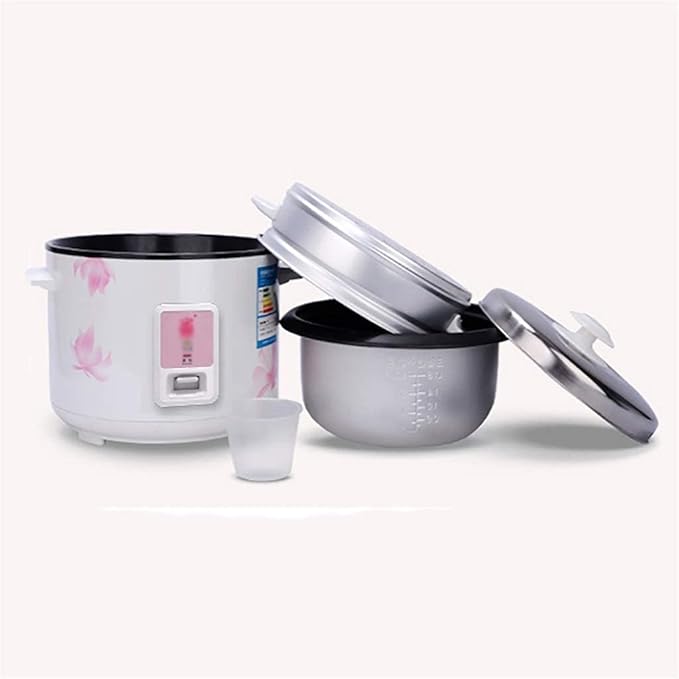 Rice Cooker Household Multifunctional Rice Cooker Smart Insulation with Steamer for 1-8 People (5L900W) ()