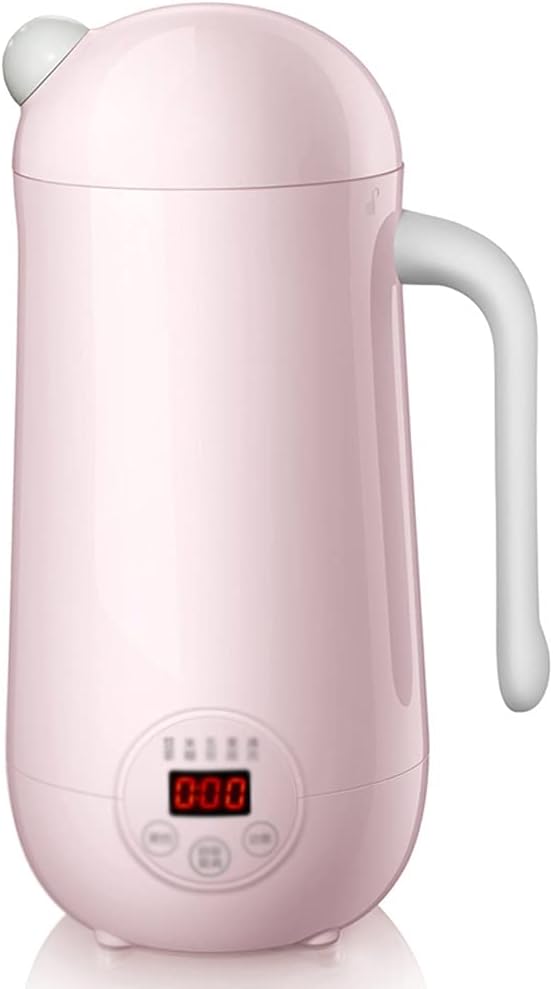 Mini Soymilk Machine Portable Soy Milk Rice Paste Maker Electric Juicer Blender Food Grinding Heating Processor(D)