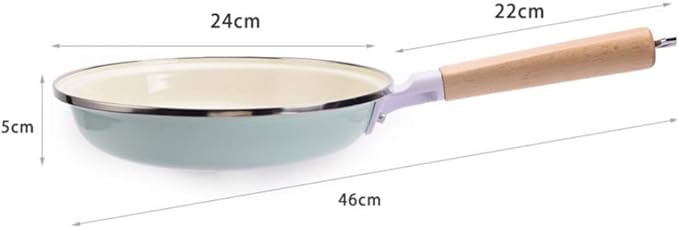 Induction Pans cookware set 3 Pieces Ceramics Cookware Set Cooking Utensils Suitable For Gas Stove Induction Cooker Cool Handles (Color : Blue Size (Blue AS PICTURE)
