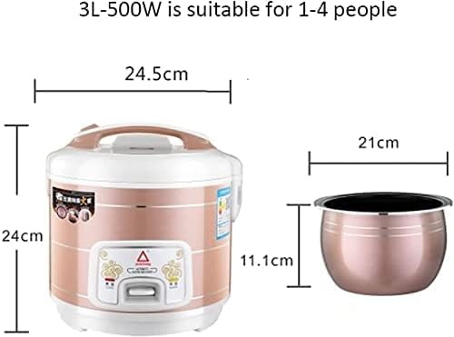KRASS Rice Cooker (2-6L) Multifunctional Rice Cooker for Home Non-stick Inner Pot Intelligent Insulation Make Rice And Steam Healthy Food And Vegetables3lCollector88