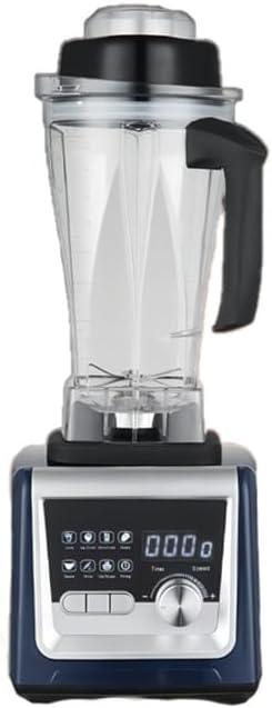 Professional High Power Blender with Heating Function 1200W Automatic Wall Breaking Blender for Smoothies and Soups 8-Speed Digital Control 1.75L Glass Jar Stainless Steel Blades
