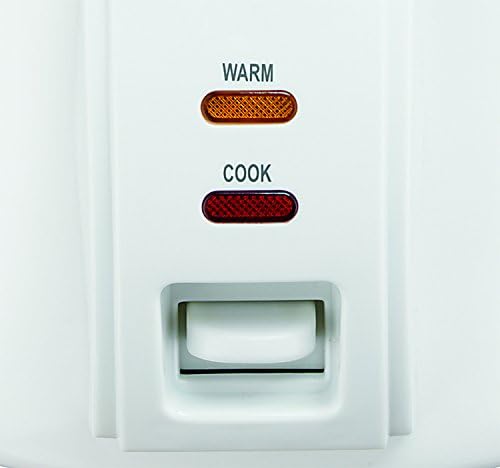 Proctor Silex Rice Cooker &amp Food Steamer 8 Cups Cooked (4 Cups Uncooked) White (37534NR)
