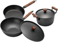 Cookware Cooking Pots Non-Stick Frying Pan Cooking Cookware Set Kitchen Egg Frying Pan Soup Pot Iron Pot Cookware Set Kitchen Saucepan Set