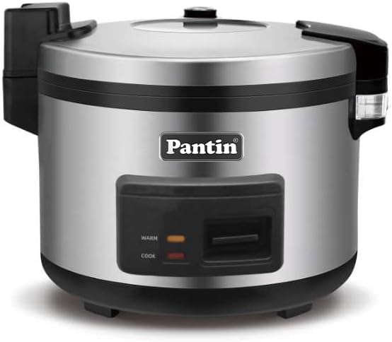 Pantin Commercial Rice Cooker &amp Warmer - 35 Cups Uncooked / 70 Cups Cooked Extra Large Capacity Rice Cooker with Nonstick Inner Pot &amp Switch Press 120V/1500W ETL Listed