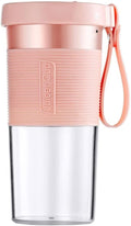 Portable Blender Personal Mini Juice Blender USB Rchargeable Juicer Cup Blender Home/Office/Outdoors (Color : Pink)