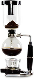 Grafken Vacuum Siphon Coffee Maker 3-5 Cup Capacity Black
