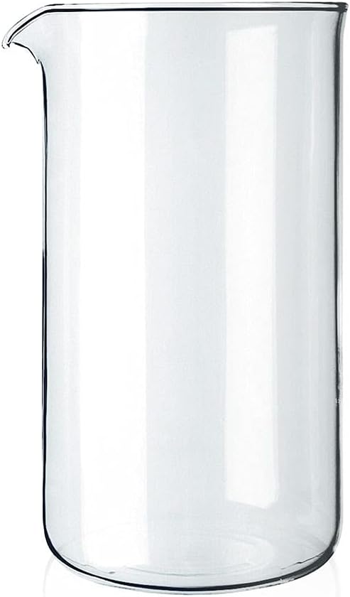 Bodum Chambord French Press Coffee Maker (51 Ounce 1.5 Liter) 1508-10 Spare Carafe for French Press (34 Ounce)
