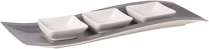 Villeroy &amp Boch 1041989072 New Wave Stone Antipasti Set Dinnerware