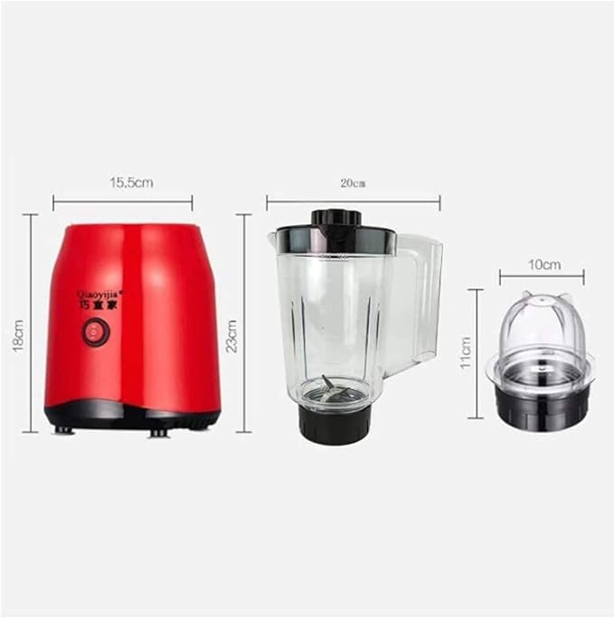 Juicer machinesJuicer Maker Blenderwith 4 304 Stainless Steel Blades30 Seconds Power Failure Protection One-Button Start 360 deg Screw Press 1500ml