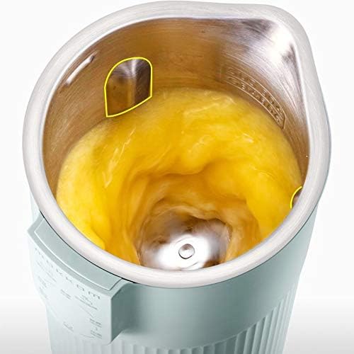 Soymilk Maker Machine Filter-free Multifunction Automatic Electric Heating Soya-Bean Milk Juicer Stir Rice Paste Make Tea 300ml(Gray)