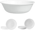 Corelle Vitrelle (Set of 4 Pieces) 18-Oz Soup/Cereal Bowls &amp Vitrelle 6-Piece Salad Appetizer Plate Set &amp Vitrelle 6-Piece Salad Plates Set