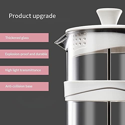 Press Coffee Maker Coffee Press CaffettiereCoffee MakerCoffee Kettle Coffee Kettle with Handle Manual French Presses Pot Coffee Maker Hand Filter Pot Glass Coffee Maker Coffee Machine Percolator (