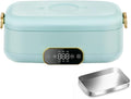 HBJWOV 500W Rice Cooker Portable Cooking Pot Insulation Food Preserver Mini Frying Pan
