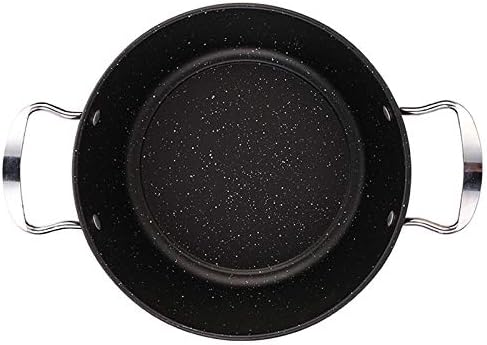 Cookware Set Kitchen Soup Saucepan Induction Safe Thickened Frying Pan with Glass Lid 2PCS/Set