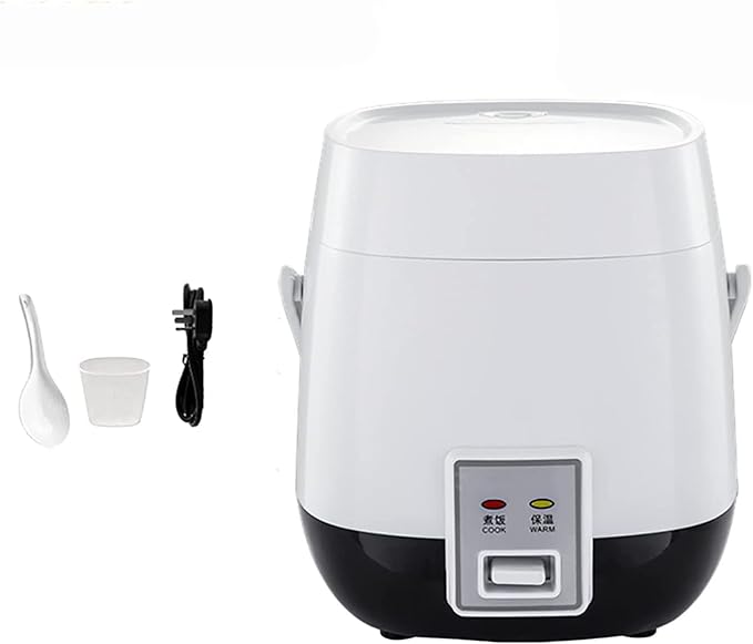 Mini Rice Cooker Household Small Multi-Function Rice Cooker One-Button Switch Automatic Heat Preservation for 1-2 People (B 1) (B 1)