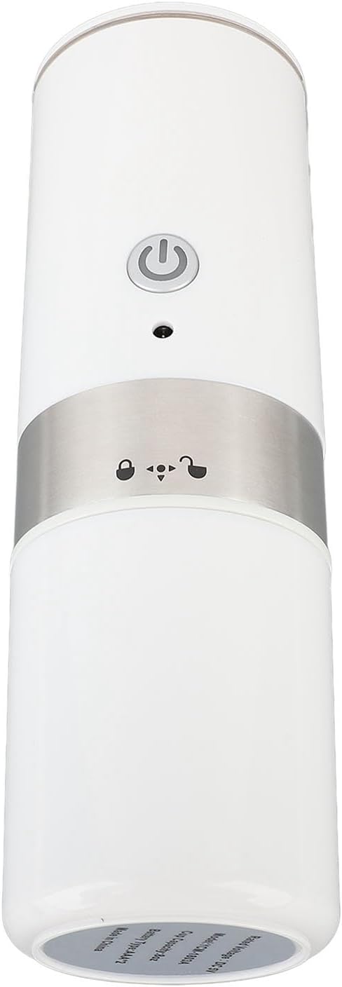 Portable Fully Automatic Coffee Machine Lightweight Travel Coffee Maker Supports Capsules and Ground Coffee Durable ABS Material One Button Operation for Quick